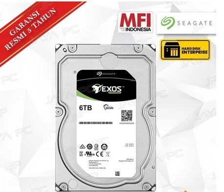 Seagate Exos Enterprise SAS 6TB 3.5" HDD/ Harddisk Server 7200 RPM